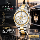 Maserati Competizione R8853100021 – Two-Tone Multifunction Quartz view 1
