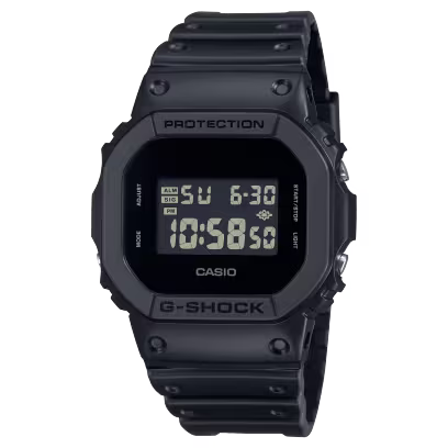 Casio G-SHOCK DW-5600UBB-1 – All-Black Digital Square – 200M — view 7