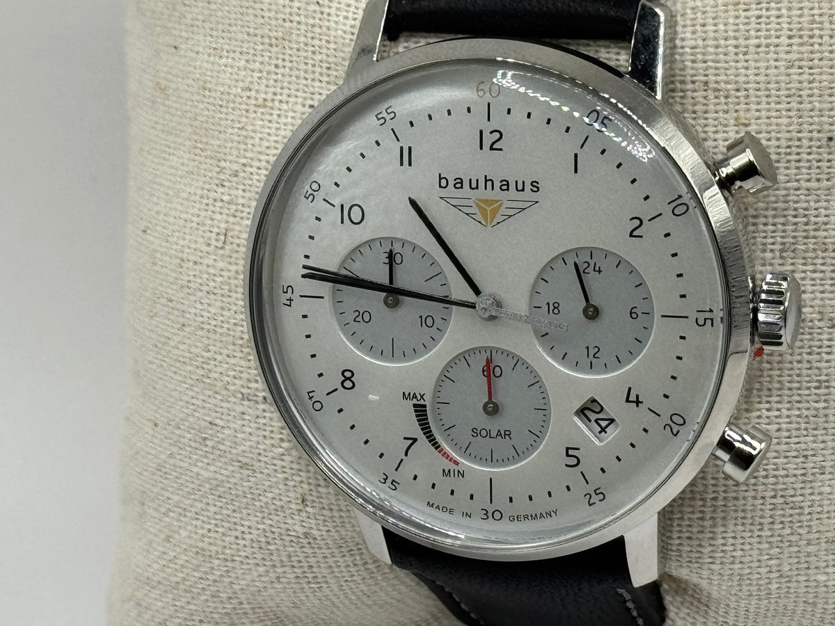 Bauhaus Dessau 2086-1 Solar Chronograph – Made in Germany — view 4