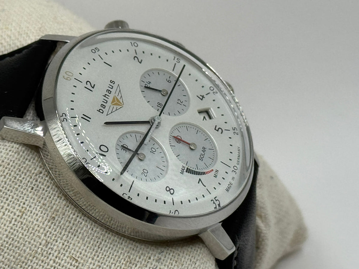 Bauhaus Dessau 2086-1 Solar Chronograph – Made in Germany — view 6