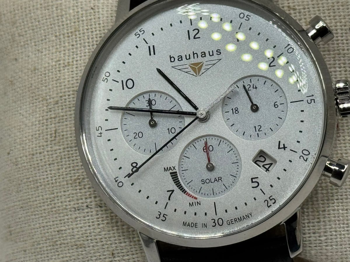 Bauhaus Dessau 2086-1 Solar Chronograph – Made in Germany — view 7