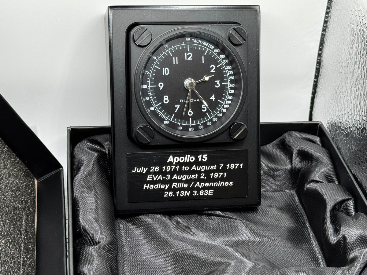 Bulova Lunar Pilot Traveler Limited Edition Clock – Apollo 15 — view 8