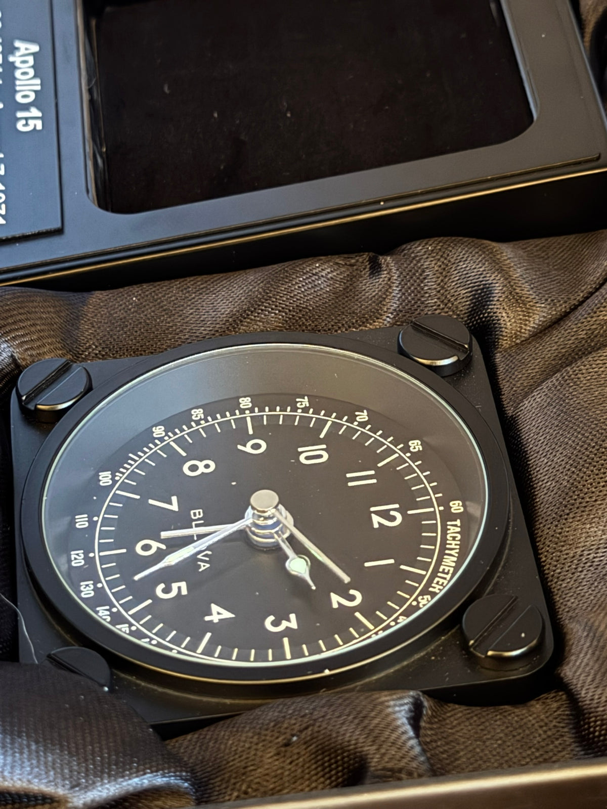 Bulova Lunar Pilot Traveler Limited Edition Clock – Apollo 15 — view 14