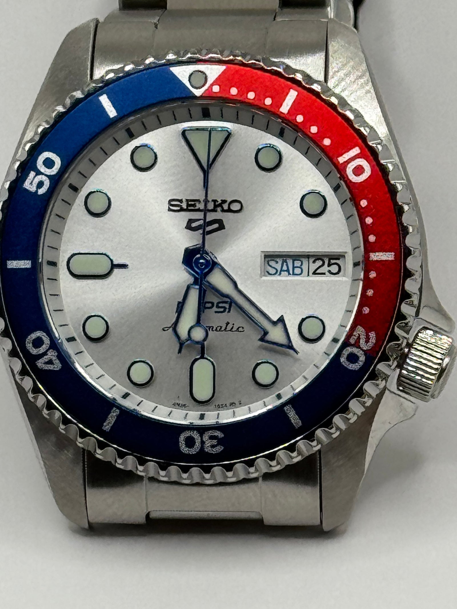 Seiko 5 Sports SRPL99 – Limited Edition Automatic – Pepsi Bezel — view 15