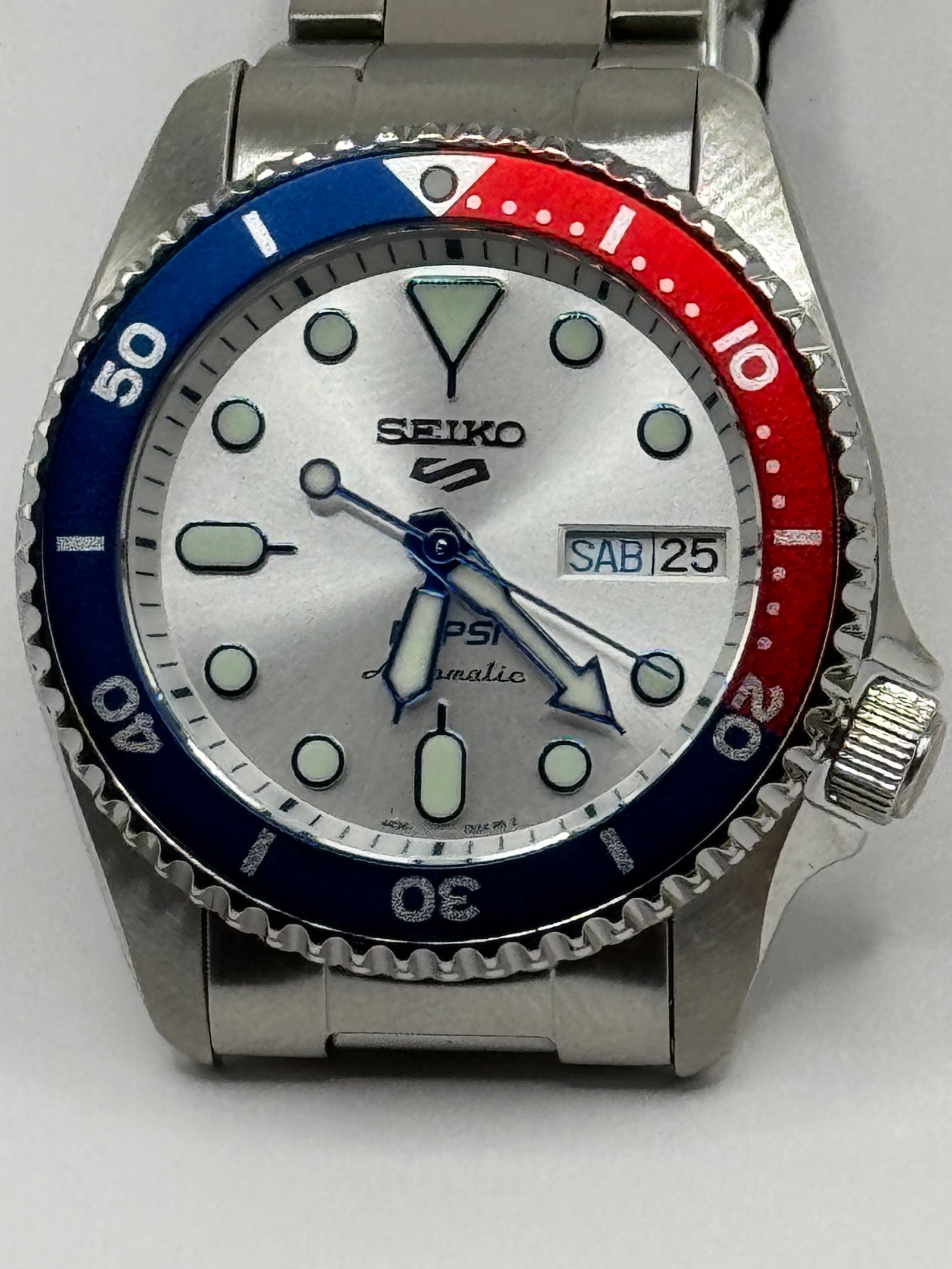 Seiko 5 Sports SRPL99 – Limited Edition Automatic – Pepsi Bezel — view 21