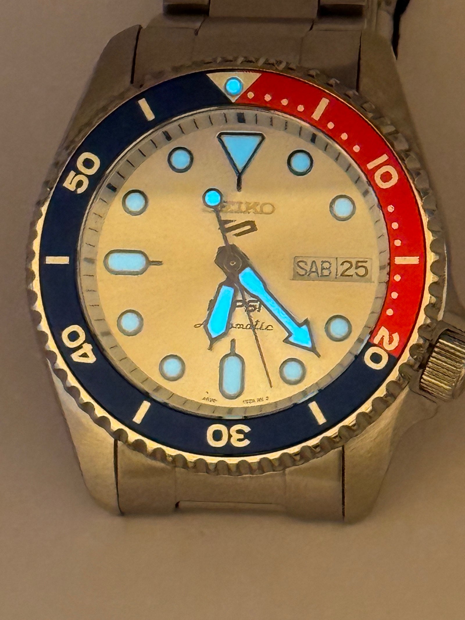 Seiko 5 Sports SRPL99 – Limited Edition Automatic – Pepsi Bezel — view 23
