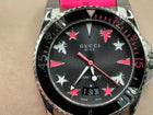 Gucci Dive – Pink/Black Dial – Swiss Made – 200M view 3