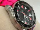 Gucci Dive – Pink/Black Dial – Swiss Made – 200M view 5