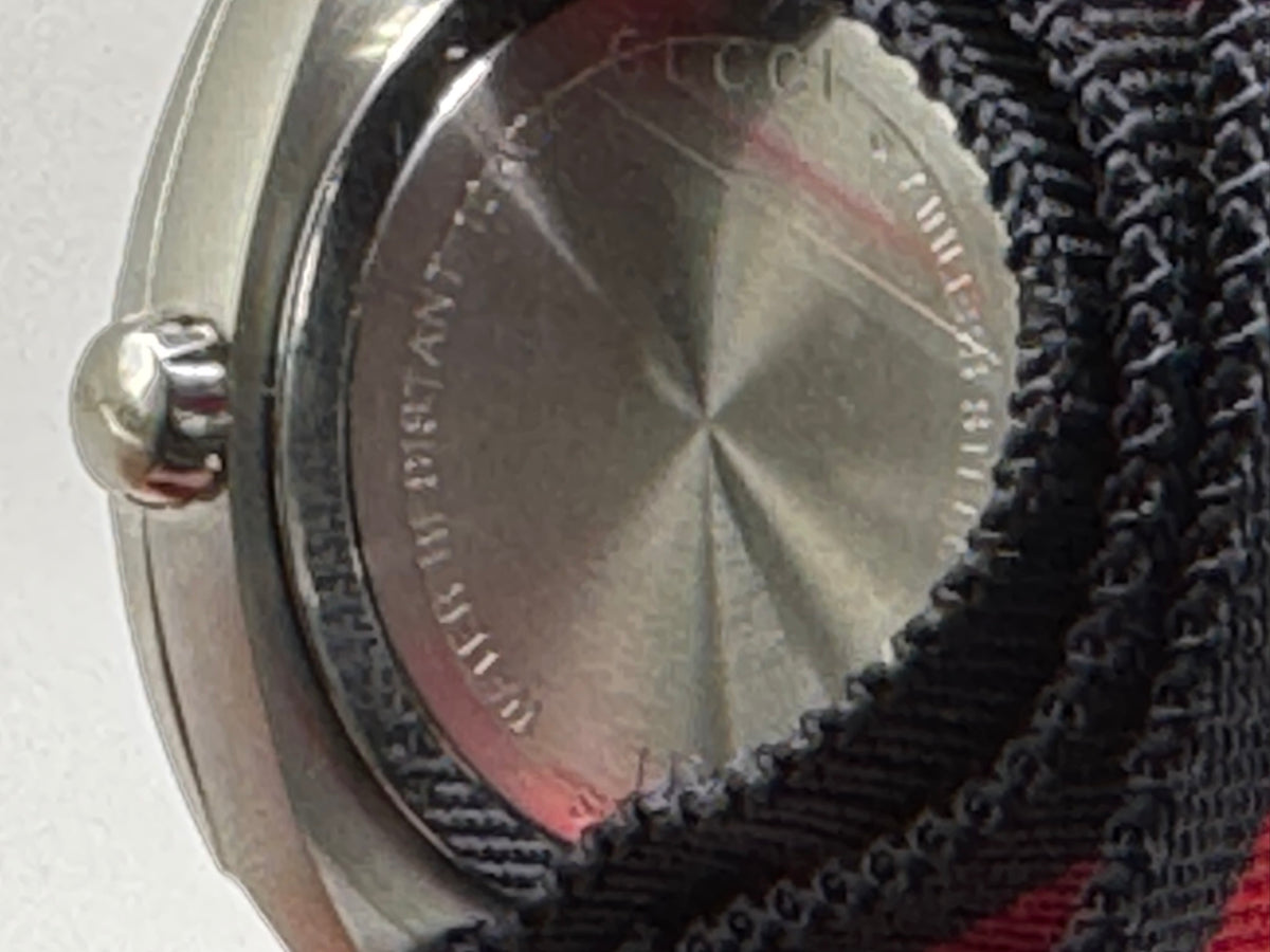 Gucci GG2570 Blue Dial – Swiss Made – Red &amp; Blue Web Strap — view 13