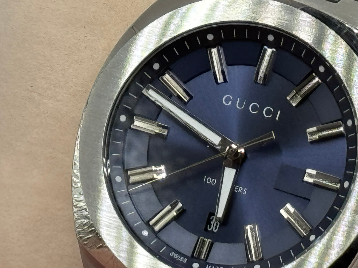 Gucci GG2570 YA142303 – Blue Dial Stainless Steel – 41mm — view 10