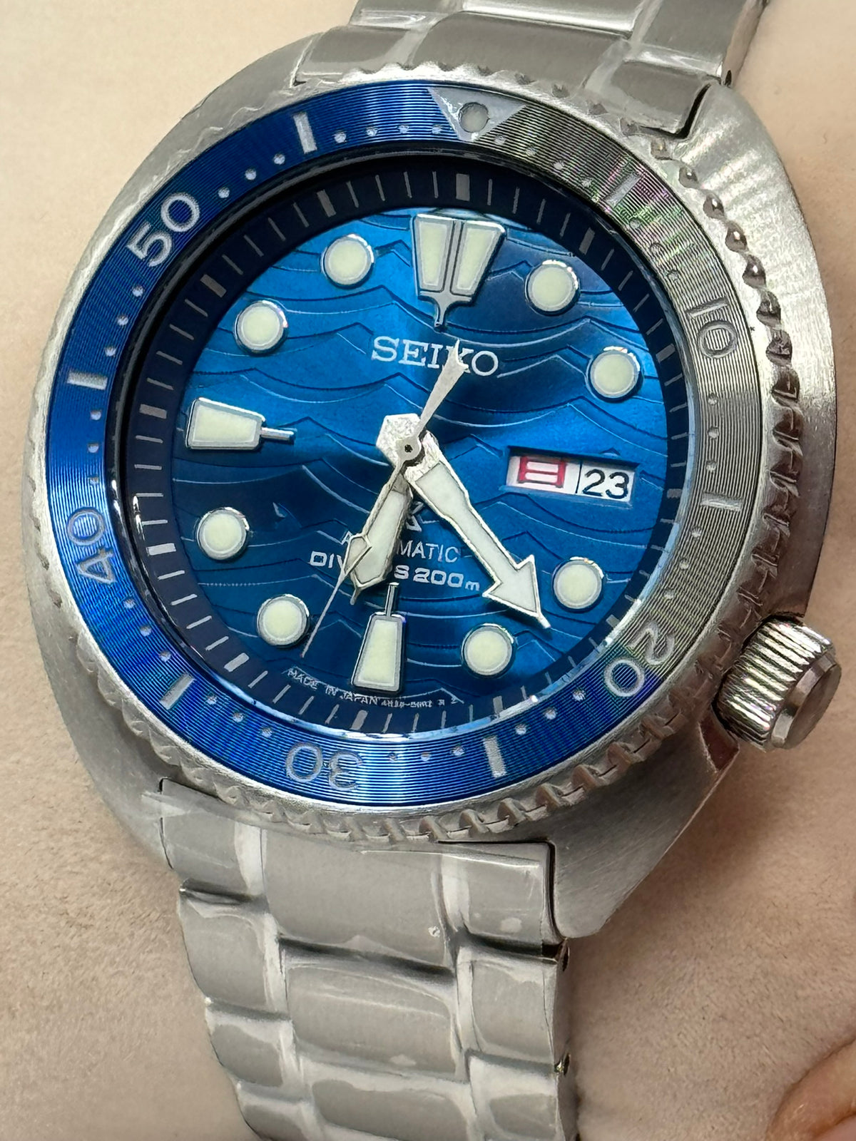 Seiko Prospex SRPD21J1 “Great White Shark” – Made in Japan Automatic Diver Turtle — view 9
