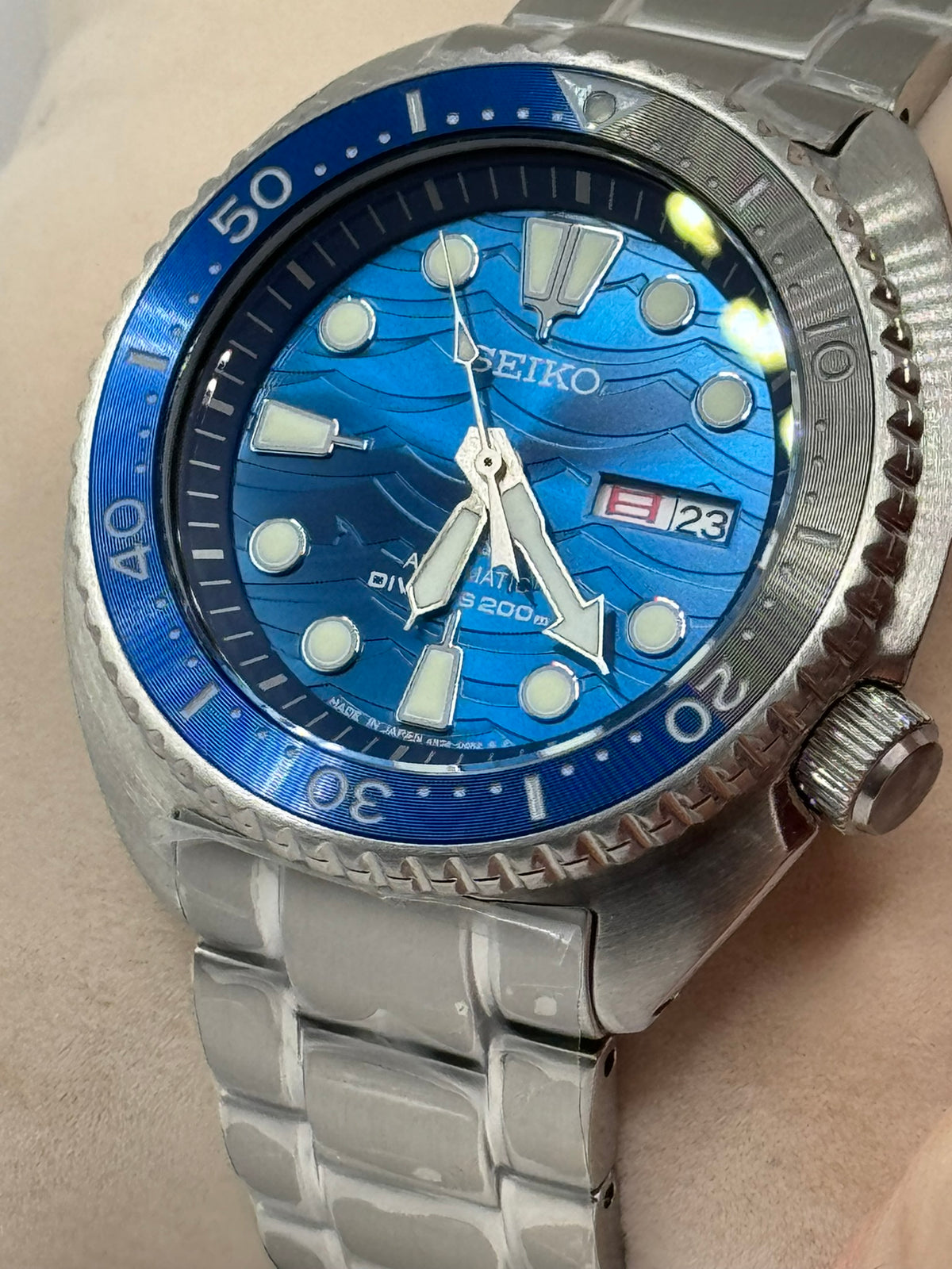 Seiko Prospex SRPD21J1 “Great White Shark” – Made in Japan Automatic Diver Turtle — view 14