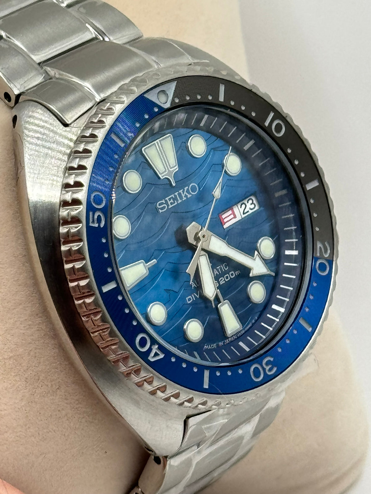Seiko Prospex SRPD21J1 “Great White Shark” – Made in Japan Automatic Diver Turtle — view 17