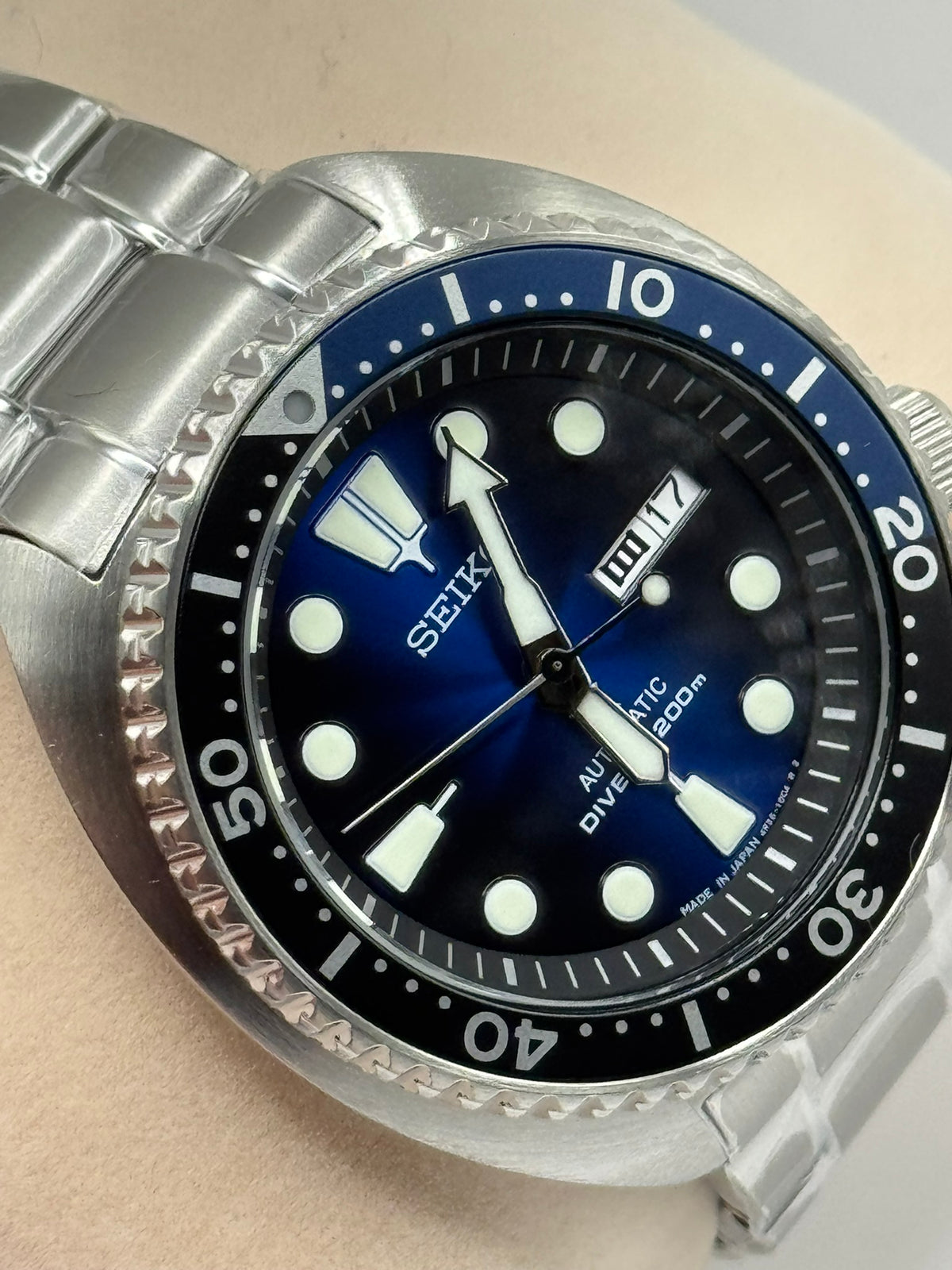 Seiko Prospex SRPC25J1 “Save the Ocean” Turtle Automatic Diver 200M – Made in Japan — view 12