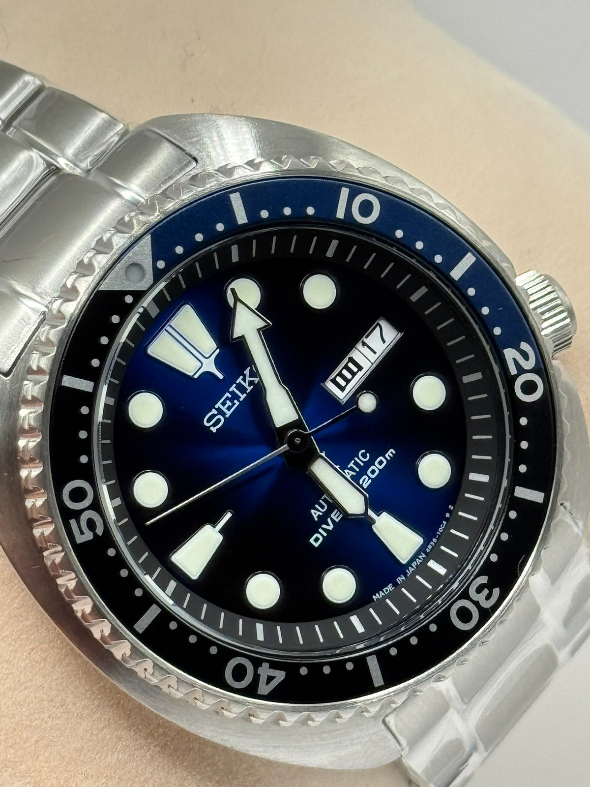 Seiko Prospex SRPC25J1 “Save the Ocean” Turtle Automatic Diver 200M – Made in Japan — view 13