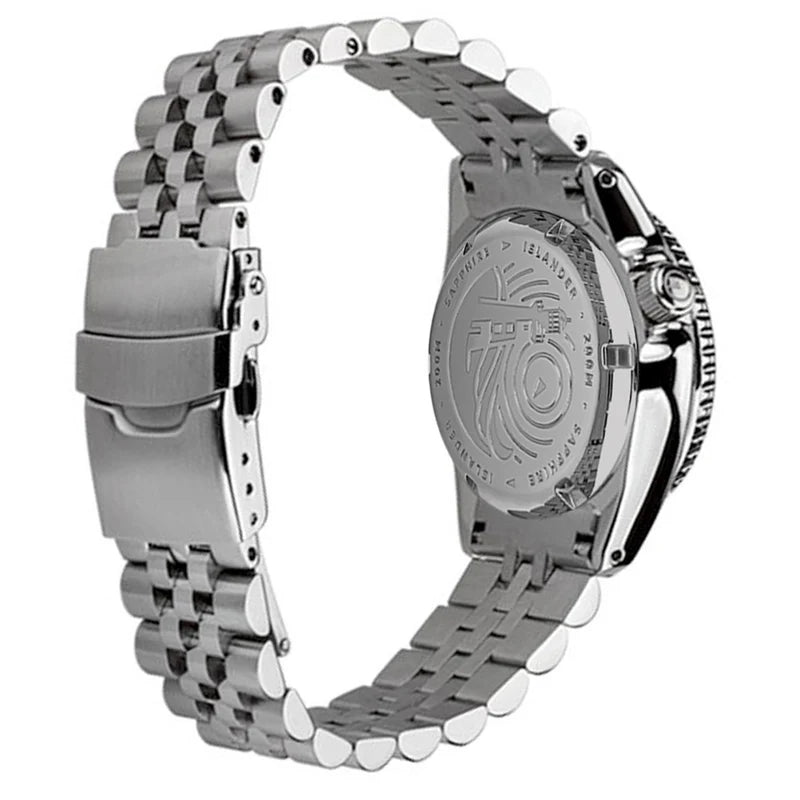 Islander ISL-05 – 38mm Automatic Dive Watch – Black Dial – 200M — view 8