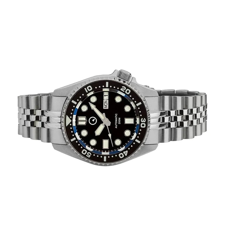 Islander ISL-05 – 38mm Automatic Dive Watch – Black Dial – 200M — view 3
