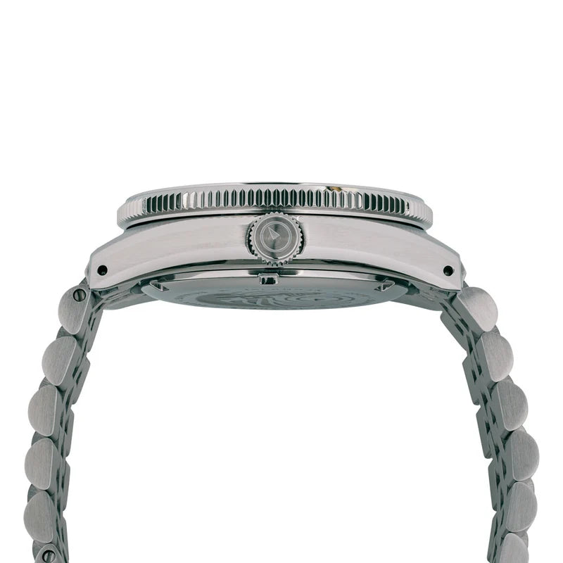 Islander Northport Hi-Beat Automatic Dive Watch – Seafoam Green &amp; White Ripple Dial | ISL-155 — view 7