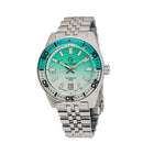 Islander Northport Hi-Beat Automatic Dive Watch – Seafoam Green &amp; White Ripple Dial | ISL-155 view 5
