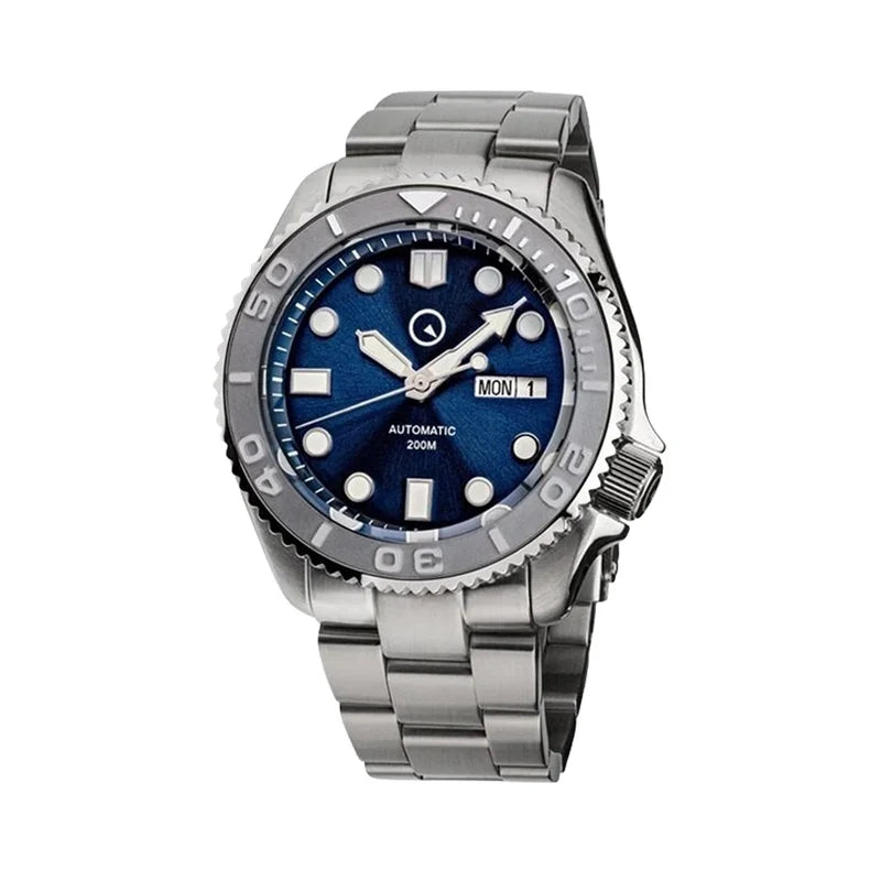 Islander ISL-18 – Radiant Blue Dial Automatic Dive Watch – 200M — view 3