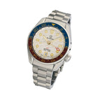 Islander JFK Automatic GMT ISL-206 – White Cloud Dial &amp; Pepsi Bezel – 200M view 3