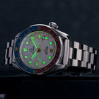 Islander JFK Automatic GMT ISL-206 – White Cloud Dial &amp; Pepsi Bezel – 200M view 5