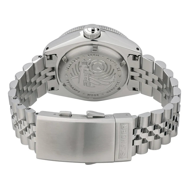 Islander Automatic GMT Dive Watch ISL-215 – White Waffle Dial – 200M — view 7
