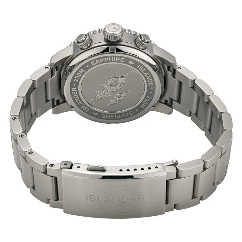 Islander Calverton Flight Chronograph Alarm Watch – Blue Dial – ISL-283 — view 7