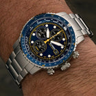 Islander Calverton Flight Chronograph Alarm Watch – Blue Dial – ISL-283 view 5