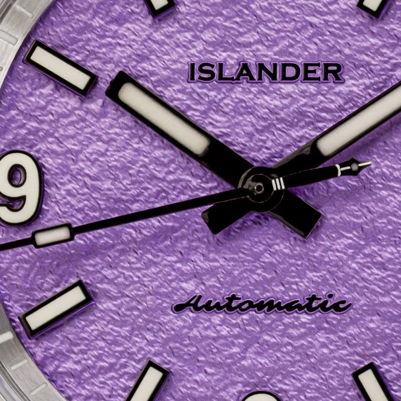 Islander Brookville Calligraphy Edition – Lavender Parchment Dial – ISL-321 — view 14