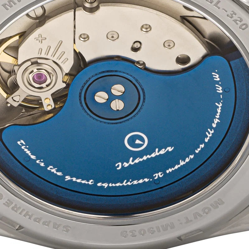Islander Brookville Calligraphy Edition – Lavender Parchment Dial – ISL-321 — view 10