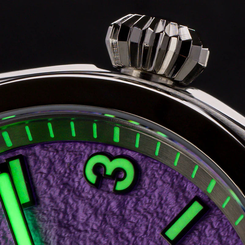Islander Brookville Calligraphy Edition – Lavender Parchment Dial – ISL-321 — view 9