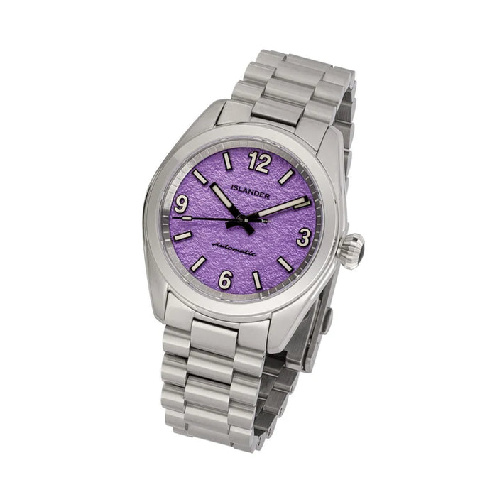 Islander Brookville Calligraphy Edition – Lavender Parchment Dial – ISL-321