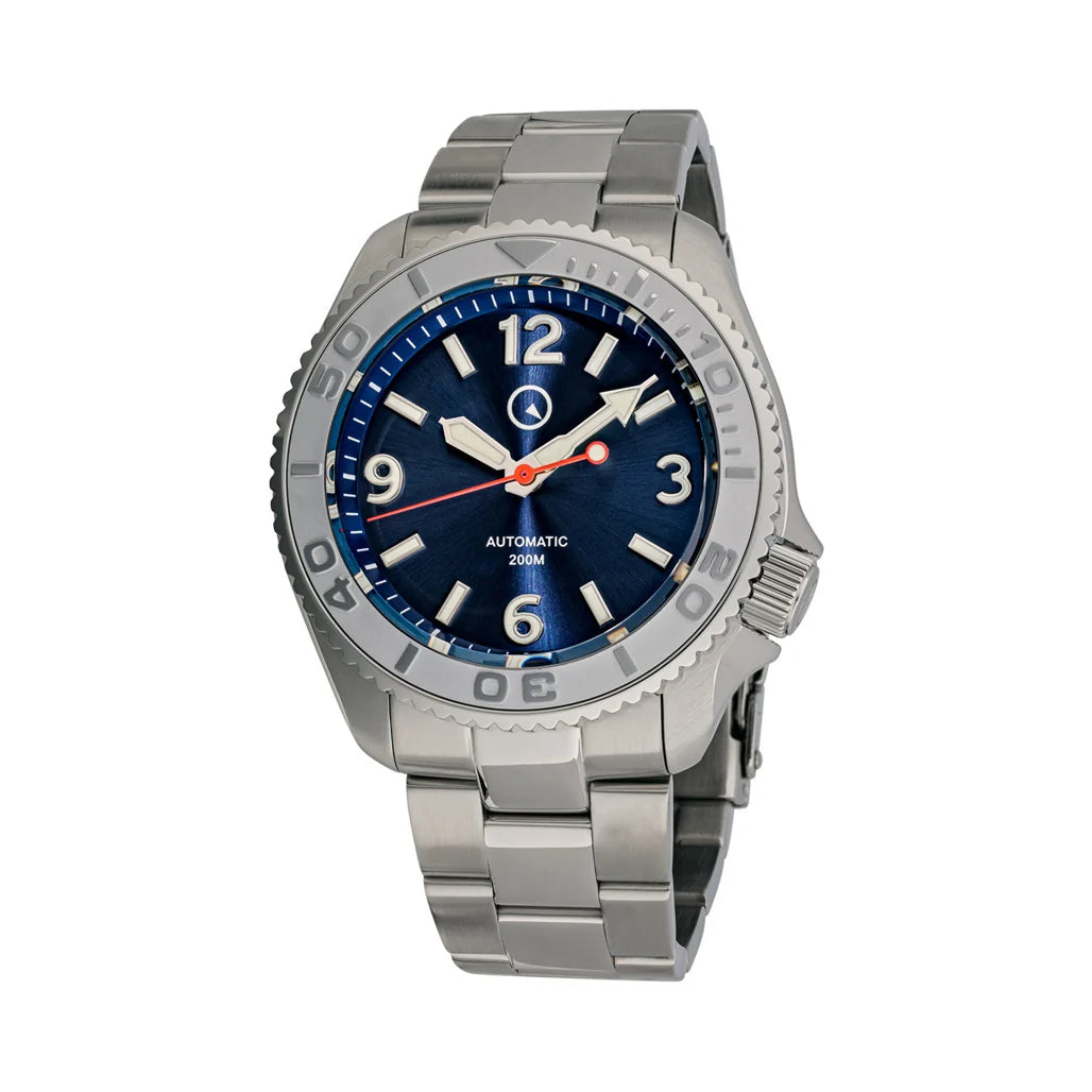 Islander Red October V2 ISL-323 – Radiant Blue Dial Automatic Dive Watch — view 9