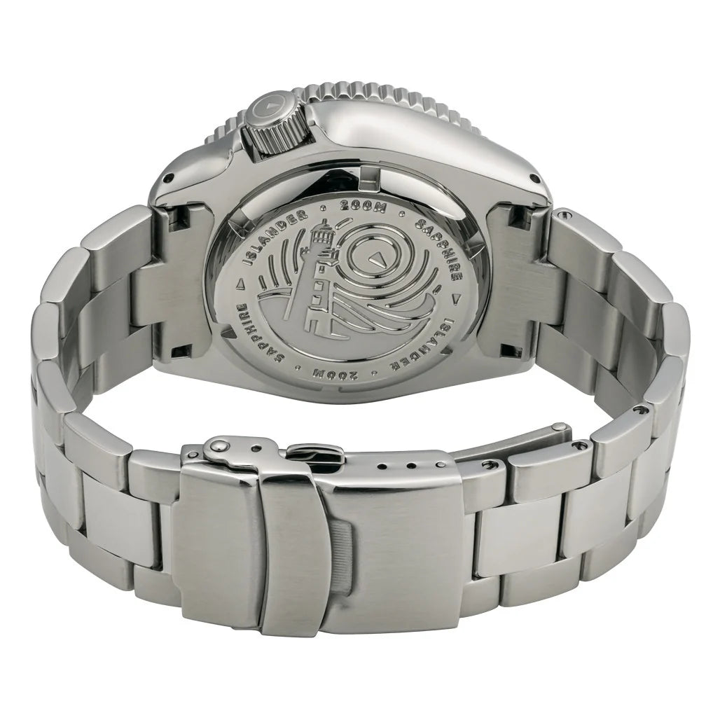 Islander Red October V2 ISL-323 – Radiant Blue Dial Automatic Dive Watch — view 7