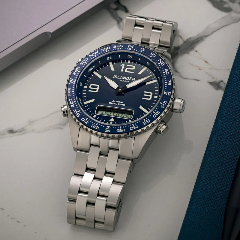 Islander Rocky Point ISL-328 – Blue Dial Analog-Digital Sport Watch — view 8