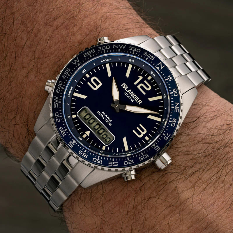 Islander Rocky Point ISL-328 – Blue Dial Analog-Digital Sport Watch — view 7