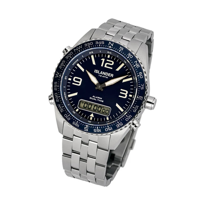Islander Rocky Point ISL-328 – Blue Dial Analog-Digital Sport Watch — view 4