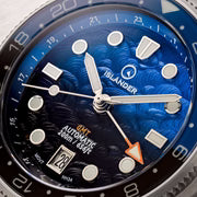 Islander JFK Automatic GMT Watch with Batman Dial — view 7