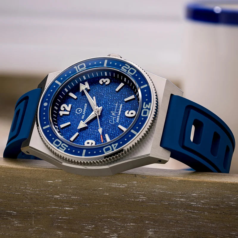 Islander x Carl Murawski Limited Edition ISL-340 – Denim Blue Automatic – 1 of 100 — view 12