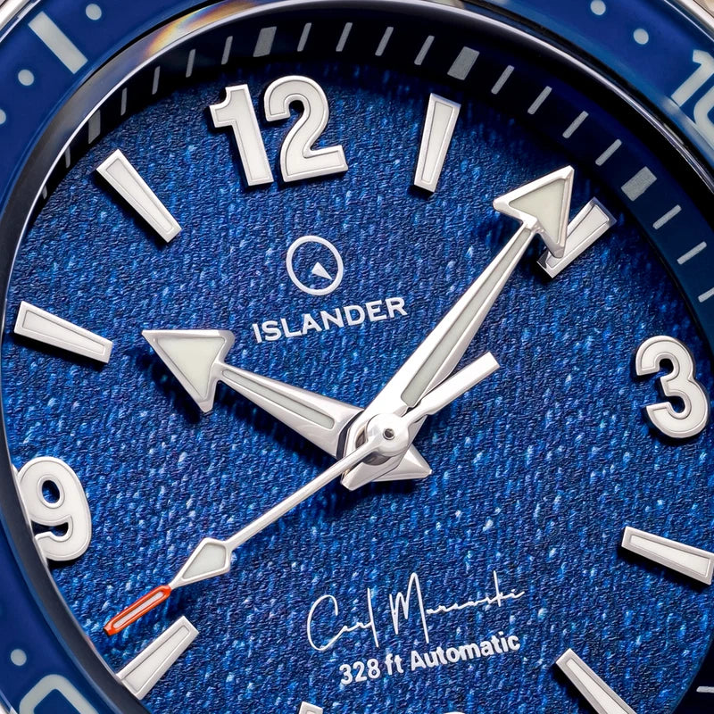 Islander x Carl Murawski Limited Edition ISL-340 – Denim Blue Automatic – 1 of 100 — view 9