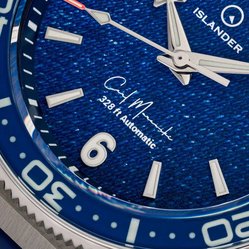 Islander x Carl Murawski Limited Edition ISL-340 – Denim Blue Automatic – 1 of 100 — view 8