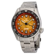 Islander JFK Automatic GMT Watch with Sunset Orange Dial — view 15