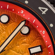Islander JFK Automatic GMT Watch with Sunset Orange Dial — view 10