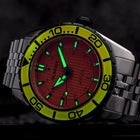 Islander Saltaire 38mm Solar Dive Watch – Orange Dial – ISL-358 – Brand New view 1