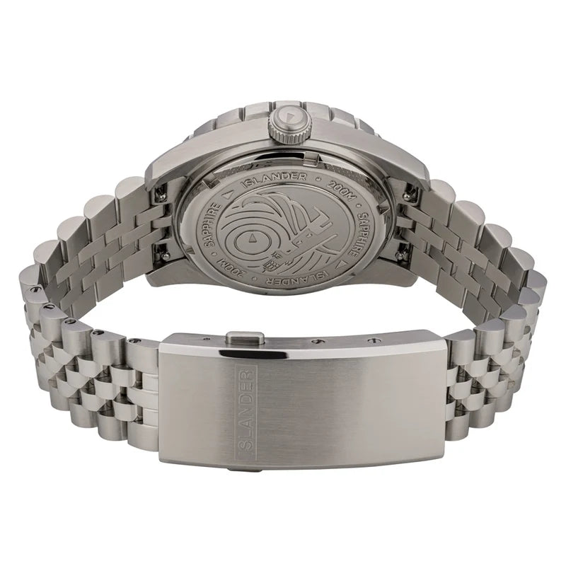 Islander Saltaire ISL-359 – 38mm Solar Dive Watch – Grey Dial – 200M — view 4