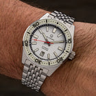 Islander Northport Automatic Dive Watch – White Ripple Dial | ISL-360 view 4