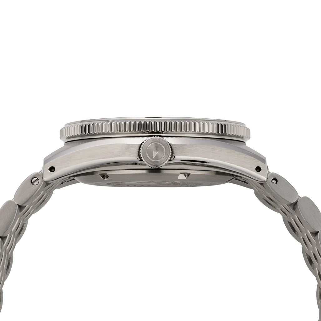 Islander Northport Automatic Dive Watch – White Ripple Dial | ISL-360 — view 5