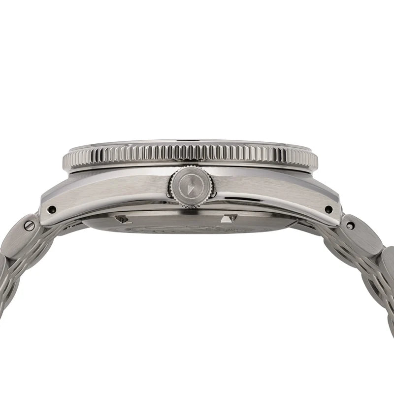 Islander Northport Automatic Dive Watch – Khaki to White Ripple Dial | ISL-361 — view 9