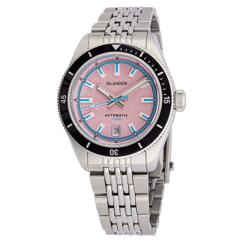 Islander Port Jefferson Automatic Skin Diver – Miami Pink Dial | ISL-372 — view 6
